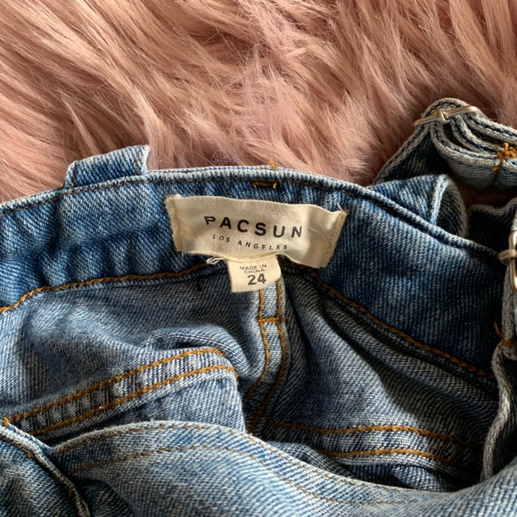 Pacsun Overall Shorts - Picture 2 of 6